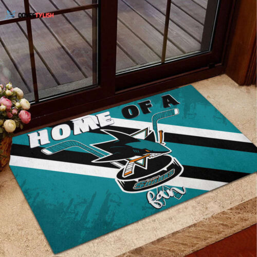 San Jose Sharks Doormat, Gift For Home Decor