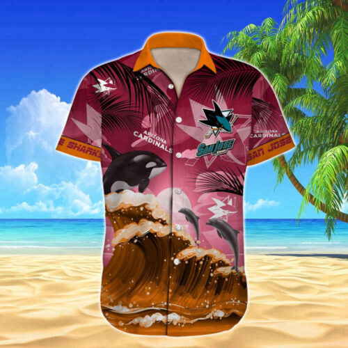 San Jose Sharks NHL-Hawaiian Shirt Custom For Men And Women