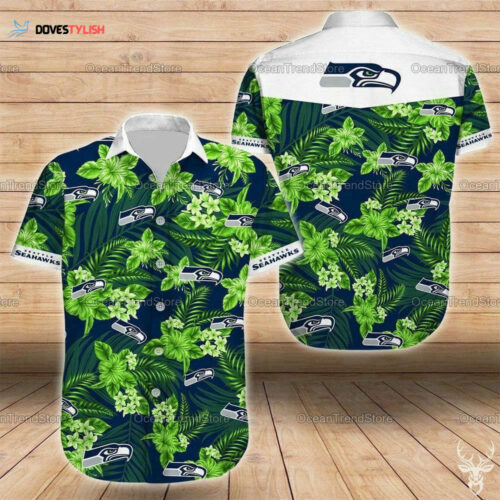 Seattle Seahawks Hawaiian Beach Hawaiian Shirts For Men And Women
