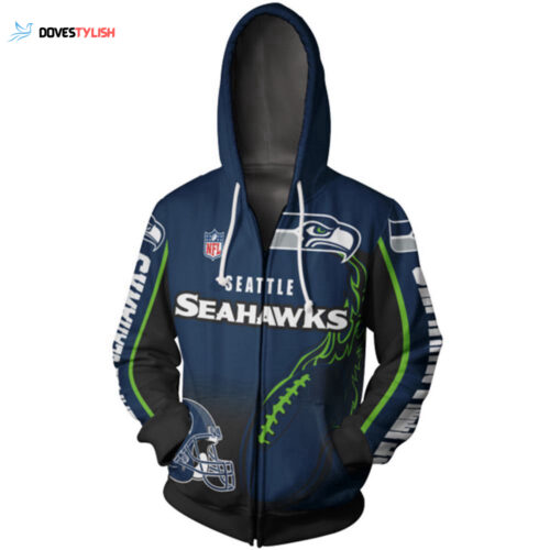 Seattle Seahawks NFL   3D Hoodie, Best Gift For Men And Women