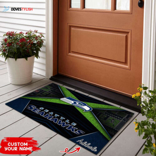 Seattle Seahawks NFL, Custom Doormat For Sports Enthusiast This Year