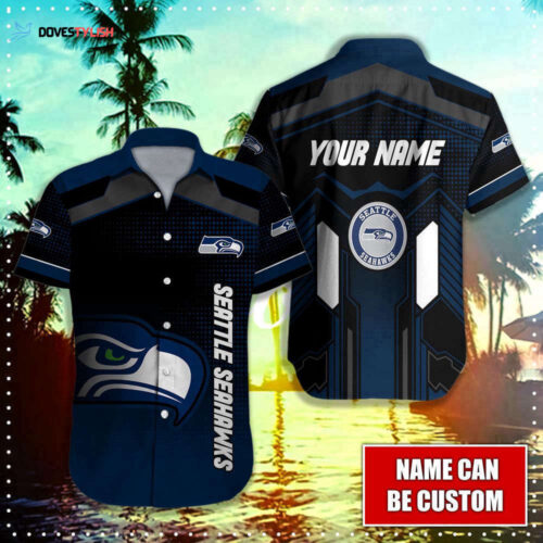 Seattle Seahawks NFL-Hawaii Shirt Custom  For Men And Women