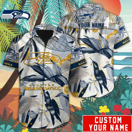 Seattle Seahawks NFL-Hawaiian shirt Custom  For Men And Women