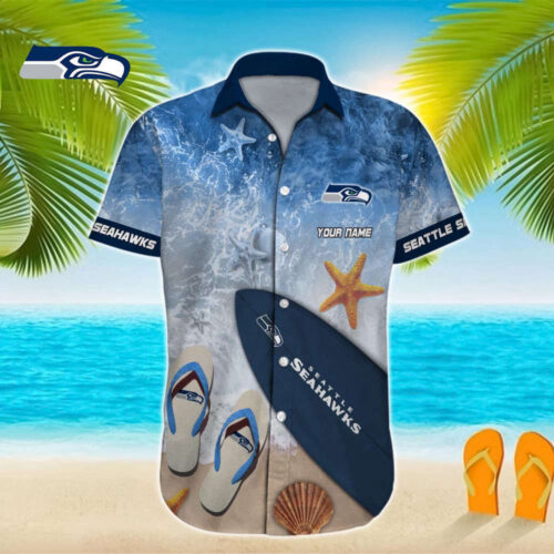 Seattle Seahawks NFL-Hawaiian Shirt Custom  For Men And Women