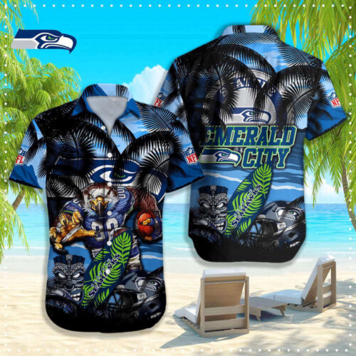Seattle Seahawks NFL-Hawaiian shirt  For Men And Women