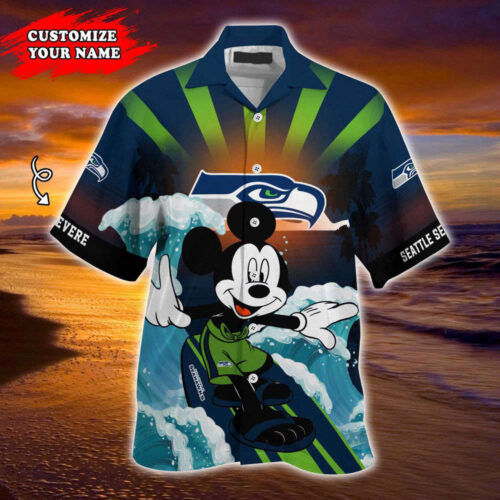 Seattle Seahawks NFL-Summer Customized Hawaii Shirt For Sports Fans