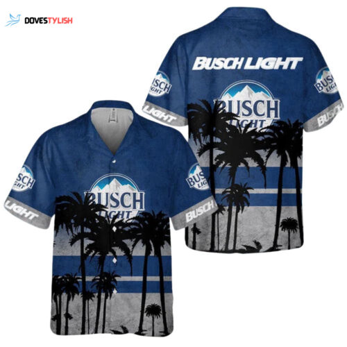 Summer Vibes Busch Light Hawaiian Shirt For Men And Women
