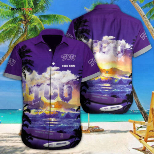 TCU Horned Frogs Hawaiian Shirt For Men Women