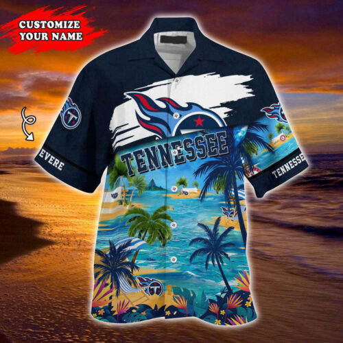 Tennessee Titans NFL-Customized Summer Hawaii Shirt For Sports Fans