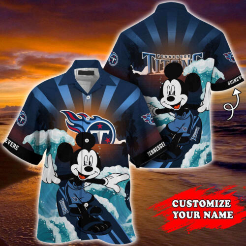 Tennessee Titans NFL-Summer Customized Hawaii Shirt For Sports Fans