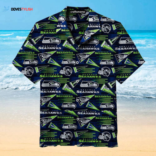 The Seattle Seahawks Print Hawaiian Shirt For Men And Women
