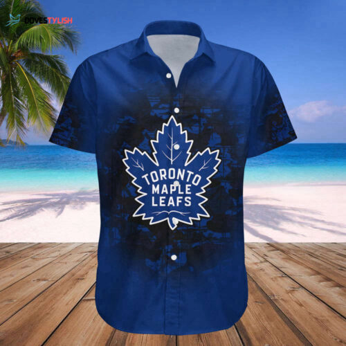 Toronto Maple Leafs Hawaii Shirt Set Camouflage Vintage – NHL For Men And Women