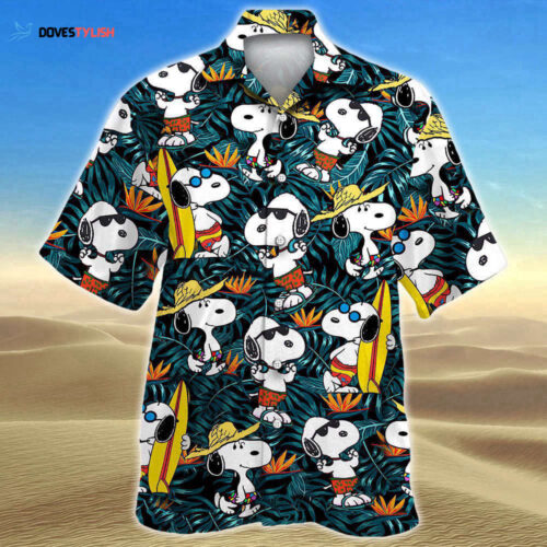 Tropical Snoopy Summer Time Hawaiian Shirt For Men And Women