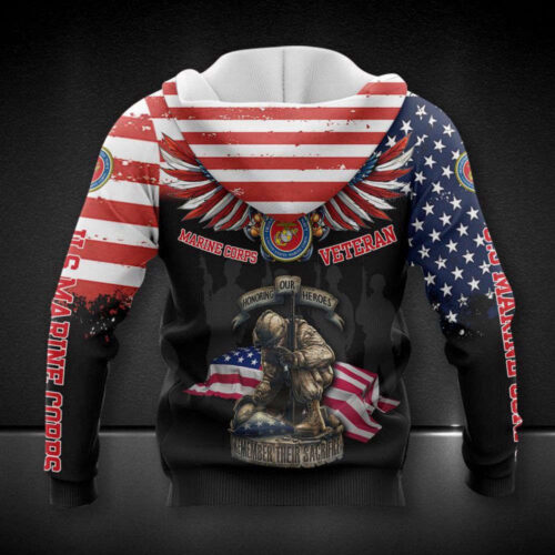 United States Marine Corps Printing   Hoodie, Best Gift For Men And Women