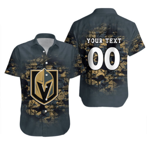 Vegas Golden Knights Hawaii Shirt Set Camouflage Vintage – NHL For Men And Women
