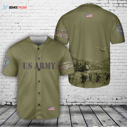 Vintage US Army 1 509th ABCT Vicenza Italy 1980 Paratroopers Baseball Jersey – Unique Military Gift