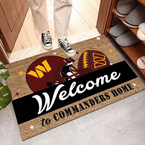 Washington Commanders Doormat, Gift For Home Decor