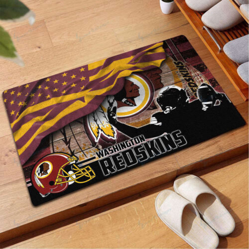 Washington Redskins Doormat, Gift For Home Decor