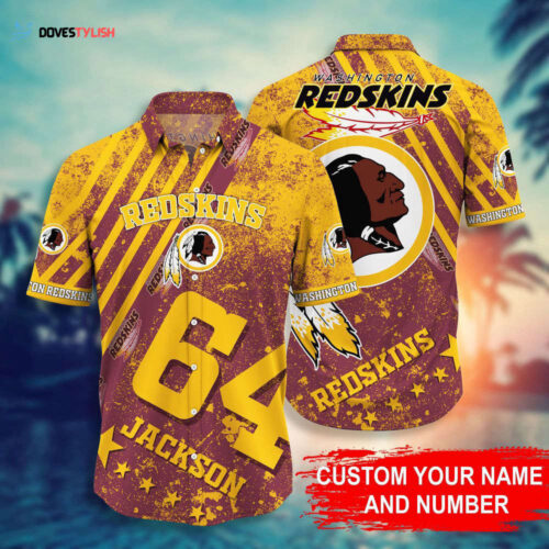 Washington Redskins NFL-Personalized Hawaiian Shirt Style Hot Trending For Men Women