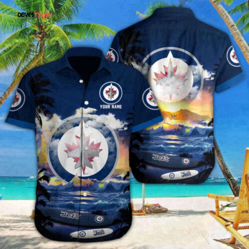 Winnipeg Jets Custom Name Hawaii Shirt For Men And Women