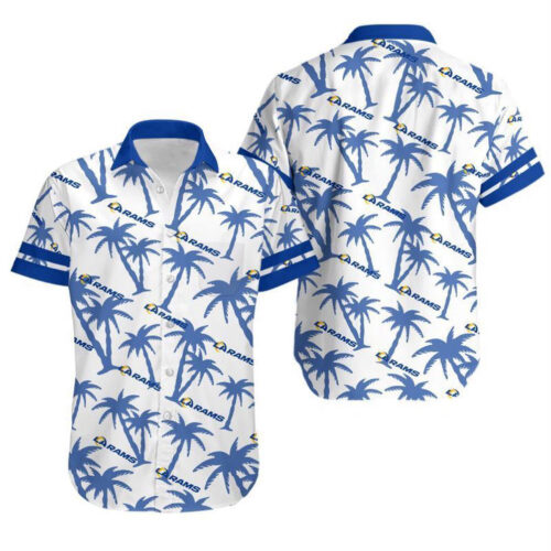 Los Angeles Rams Coconut Tree Gift For Fan Hawaii Shirt