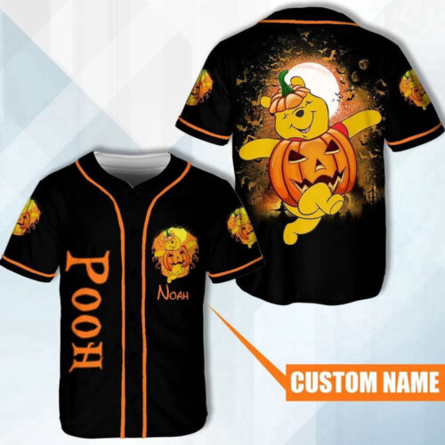 Disney Halloween Baseball Jersey, Spooky Season Halloween Vacation Baseball Jersey