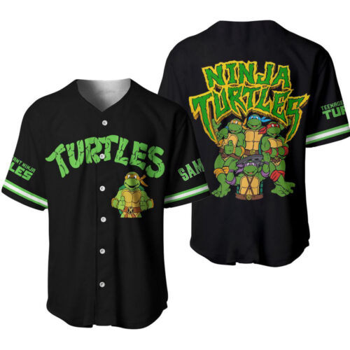 Teenage Mutant Ninja Turtles Baseball Jersey Gift For Men Women