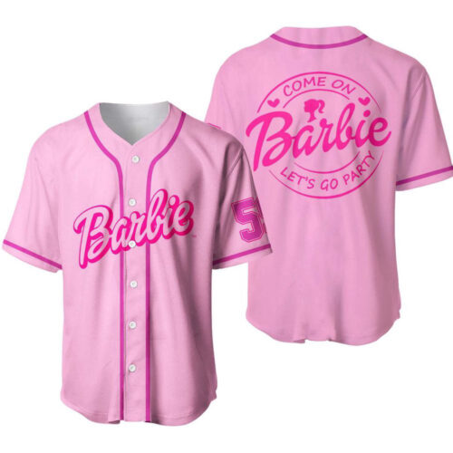 Barbie Baseball Jersey Shirt Gift For Men Women