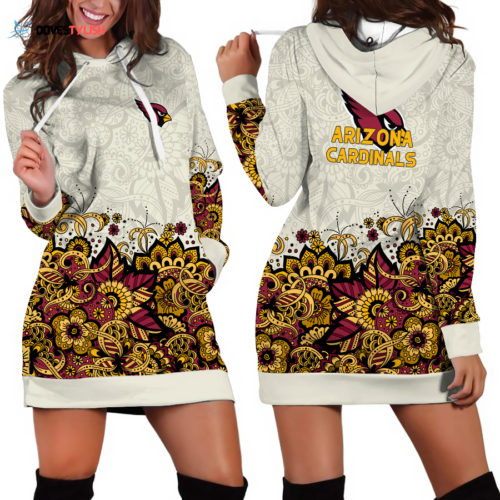 Arizona Cardinals Hoodie Dress For Women