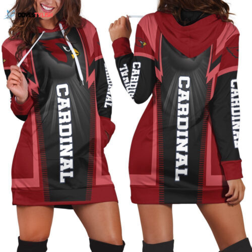 Arizona Cardinals Hoodie Dress For Women