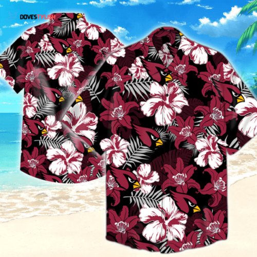 Arizona Cardinals Nfl Premium Hawaiian Shirt Gift For Sports Lovers Hawaiian Shirt For Men Women