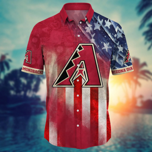 Arizona Diamondbacks MLB Hawaii Shirt Independence Day, Summer Shirts NA49897