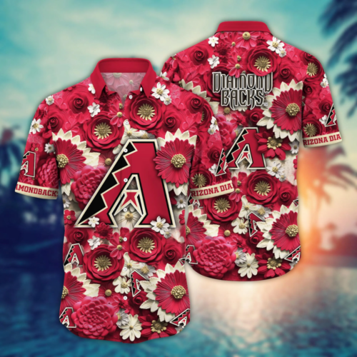 Arizona Diamondbacks MLB Hawaiian Shirt Trending For This Summer Customize Shirt Any Team