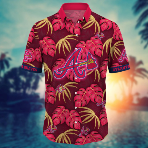 Atlanta Braves MLB Flower Hawaii Shirt And Tshirt For Fans, Summer Football Shirts