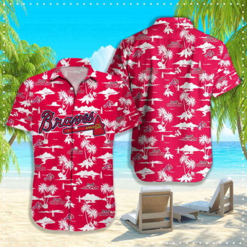 Atlanta Braves MLB-Hawaiian Shirt  For Men Women
