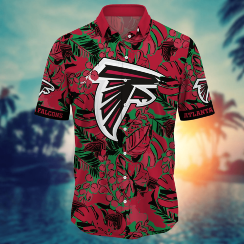 Atlanta Falcons NFL Flower Hawaii Shirt  For Fans, Summer Football Shirts