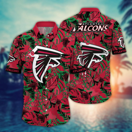 Atlanta Falcons NFL Flower Hawaii Shirt  For Fans, Summer Football Shirts NA49302