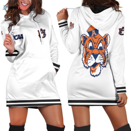 Auburn Tigers Hoodie Dress For Women