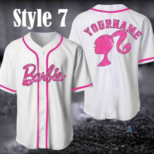 Barbie Movie 2024 Baseball Jersey Gift For Men Women