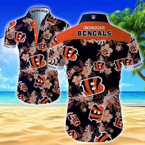Beach Shirt NFL Cincinnati Bengals Hawaiian Shirt, Best Gift For Men Women