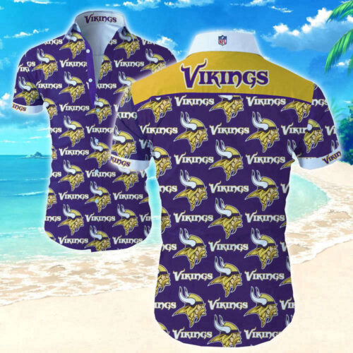 Beach Shirt NFL Minnesota Vikings Hawaiian Shirt Rryek For Men And Women