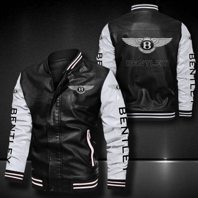 Bentley Leather Bomber Jacket