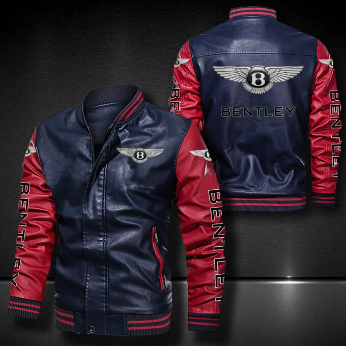 Bentley Leather Bomber Jacket