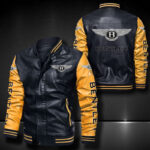 Bentley Leather Bomber Jacket