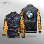 Bmw Leather Bomber Jacket