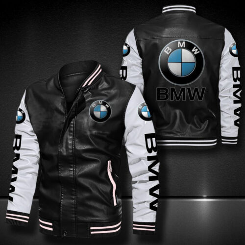 BMW Leather Bomber Jacket