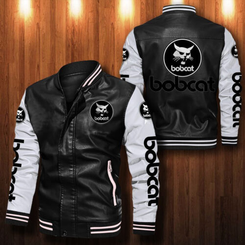 Bobcat Leather Bomber Jacket