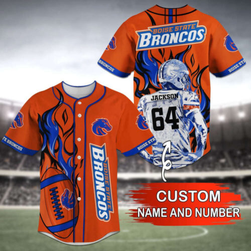 Boise State Broncos Baseball Jersey Personalized 2023 BJ0240