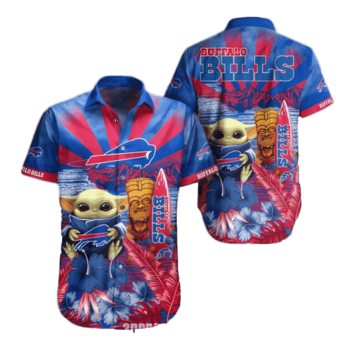 Buffalo Bills Hawaiian Shirt Baby Yoda Style Summer Gift For Fans