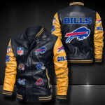 Buffalo Bills Leather Bomber Jacket